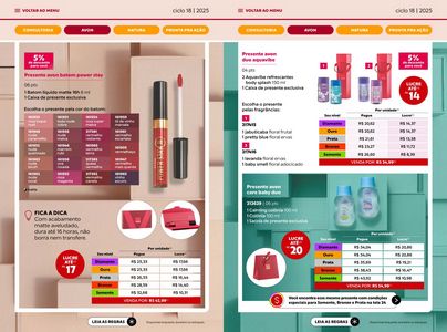 Catálogo Avon Ciclo 18 2026 - Consultoria Brasil  10