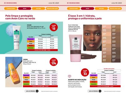 Catálogo Avon Ciclo 18 2026 - Consultoria Brasil  17